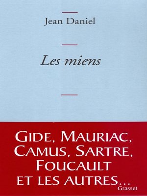 cover image of Les miens